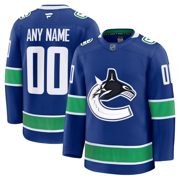 Teams Fans Shop Fanatics Vancouver Canucks Home Premium Custom Jersey