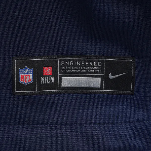 Jared Wilson New England Patriots Official-Nike Team Game Jersey - Navy