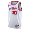 Houston Rockets Nike Unisex 2023/24 Custom Swingman Jersey - White - City Edition