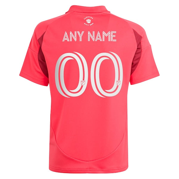 Official-Adidas St. Louis CITY SC Youth 2025 Forever CITY Red Replica Custom Jersey