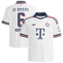 Joshua Kimmich Bayern Munich Official-Adidas Youth 2026/27 Away Replica Jersey - White