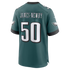 Keyshawn James-Newby Philadelphia Eagles Official-Nike Team Game Jersey - Midnight Green
