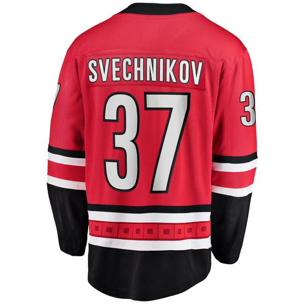 Teams Fans Shop Andrei Svechnikov Carolina Hurricanes Fanatics Alternate Jersey