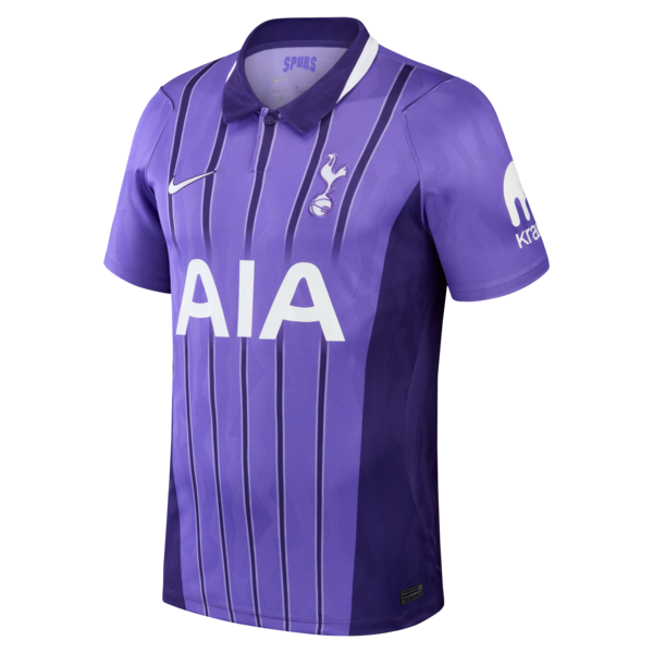 Tottenham Hotspur Official-Nike 2026/27 Third Stadium Replica Custom Jersey - Purple