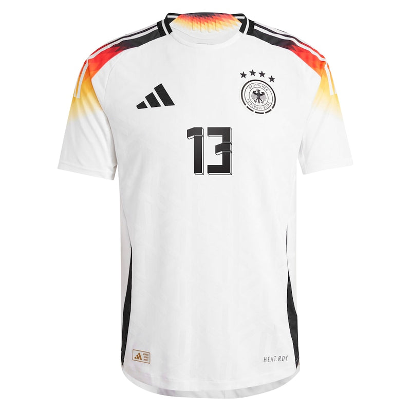 Thomas Muller Germany National Team adidas 2024 Home Authentic Jersey - White