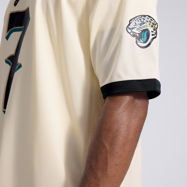 Brian Thomas Jr. Jacksonville Jaguars Official-Nike 2026 Rivalries Collection Game Jersey - Natural