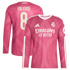 Federico Valverde Real Madrid Official-Adidas 2026/27 Third Replica Long Sleeve Jersey - Pink