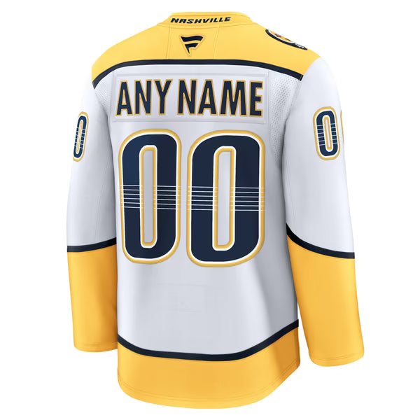 Teams Fans Shop Nashville Predators Fanatics Away Premium Custom Jersey