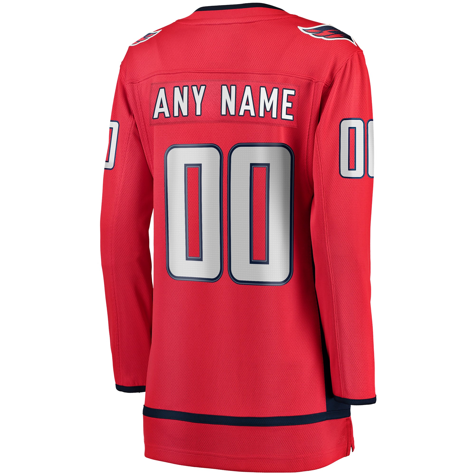 Teams Fans Shop Fanatics Women's Washington Capitals Home Breakaway Custom Jersey Red