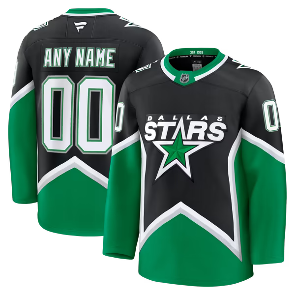 Teams Fans Shop Dallas Stars Fanatics Alternate Premium Custom Jersey