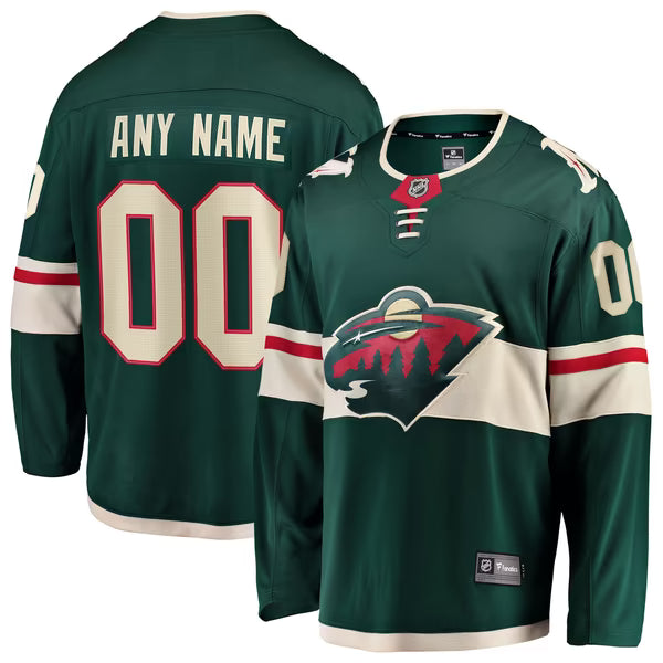 Teams Fans Shop Minnesota Wild Fanatics Home Breakaway Jersey