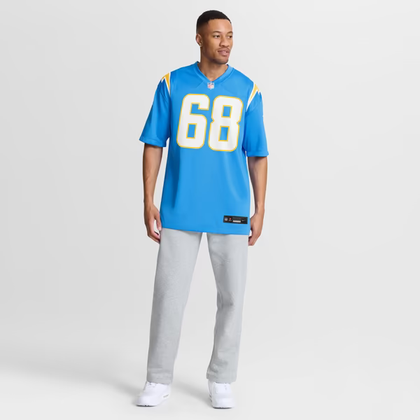 Josh Kaltenberger Los Angeles Chargers Official-Nike Team Game Jersey - Powder Blue