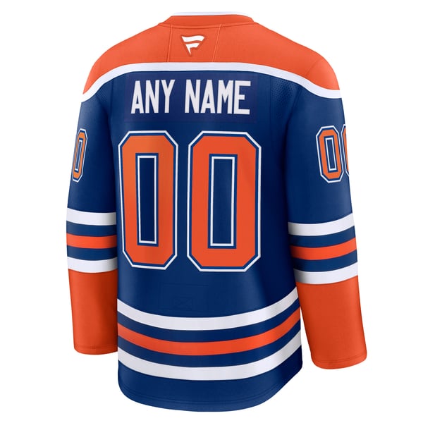 Teams Fans Shop Edmonton Oilers Fanatics Home Premium Jersey Royal