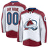 Teams Fans Shop Colorado Avalanche Fanatics Away Premium Custom Jersey - White