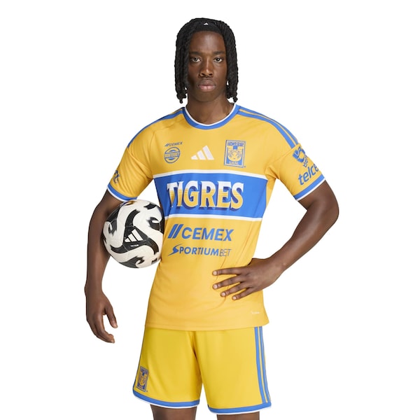 Tigres UANL Official-Adidas 2026/27 Home Replica Jersey - Gold