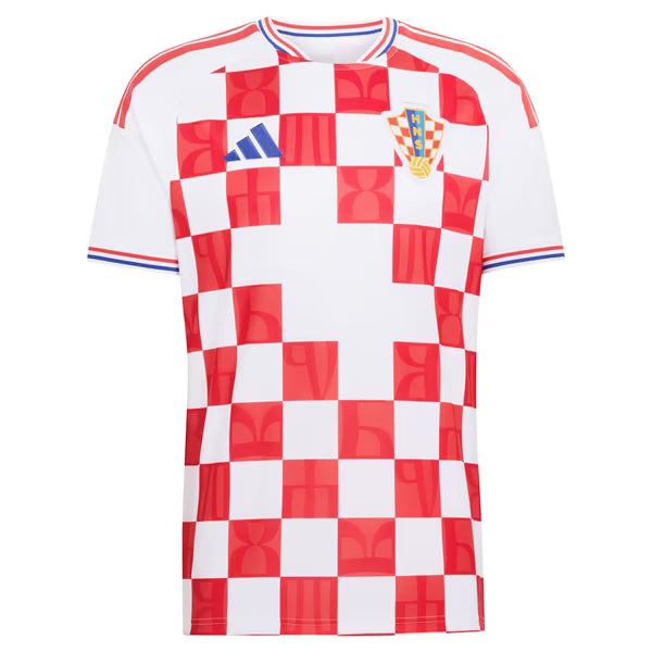 Croatia National Team Official-Adidas 2027 Home Replica Jersey - White