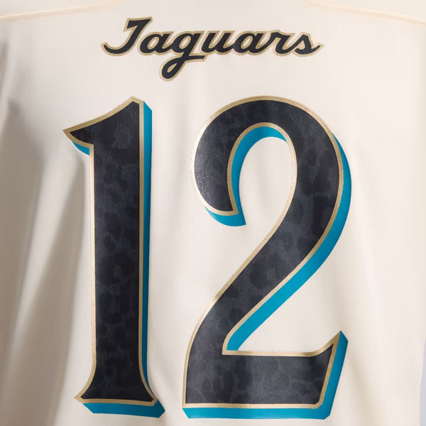 Travis Hunter Jacksonville Jaguars Official-Nike 2026 Rivalries Collection Game Jersey - Natural