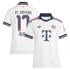 Michael Olise Bayern Munich Official-Adidas Women's 2026/27 Away Replica Jersey - White