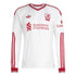 Liverpool Official-Adidas 2026/27 Away Replica Custom Long Sleeve Jersey - White