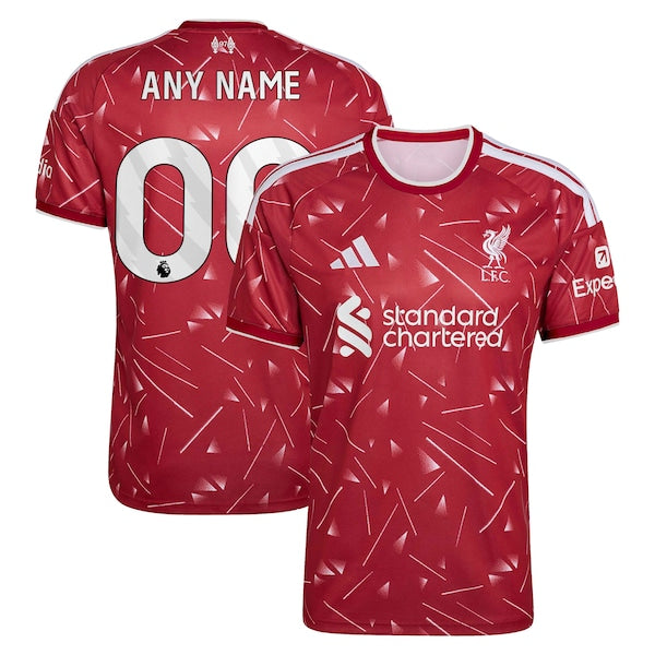 Official-Adidas Liverpool 2026/27 Home Replica Custom Jersey Red