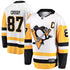 Teams Fans Shop Crosby Pittsburgh Penguins White Fanatics Breakaway Jersey