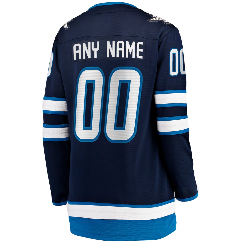 Teams Fans Shop Fanatics Women's Winnipeg Jets Home Breakaway Custom Jersey