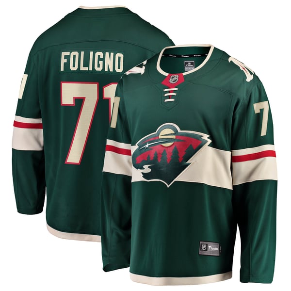 Teams Fans Shop Nick Foligno Minnesota Wild Fanatics Home Jersey