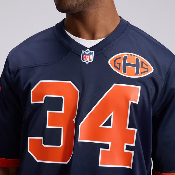 Walter Payton Chicago Bears Official-Nike 2026 Rivalries Collection Game Jersey - Navy