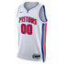 Teams Fans Shop Unisex Nike Detroit Pistons Swingman Custom Jersey