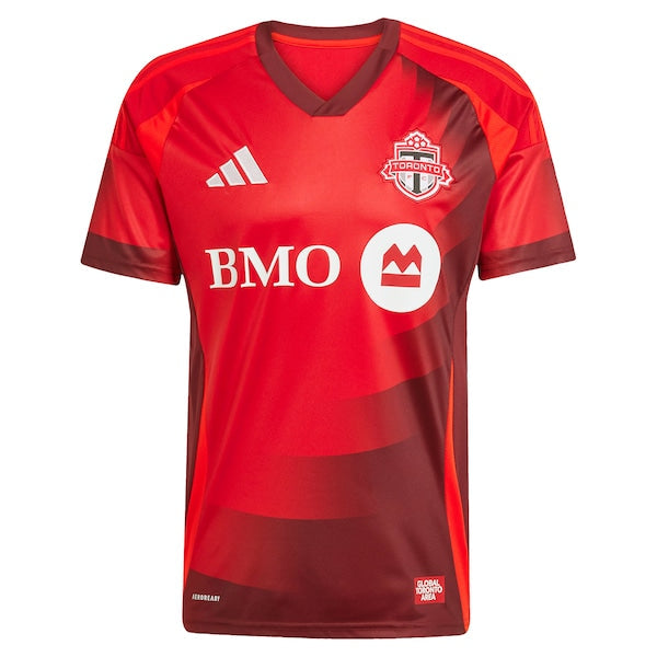 Official-Adidas Toronto FC 2025 Club Kit Replica Custom Jersey Red