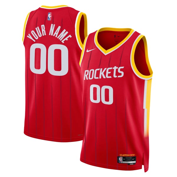 Teams Fans Shop Nike Unisex Houston Rockets Swingman Custom Jersey