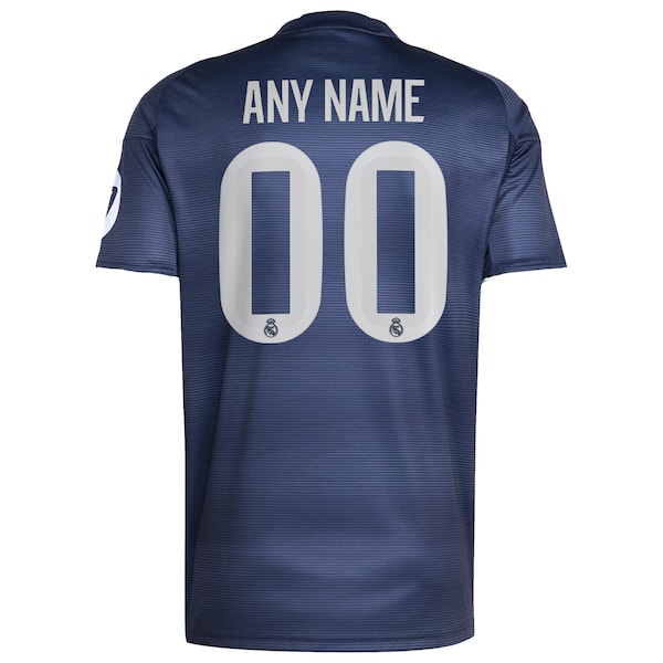 Official-Adidas Real Madrid 2025/26 Away Replica Custom Jersey Blue