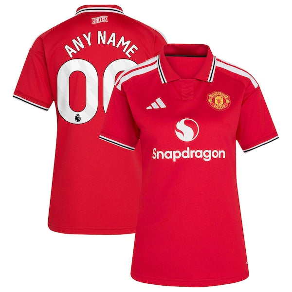 Official-Adidas Manchester United 2026/27 Home Replica Custom Jersey Red