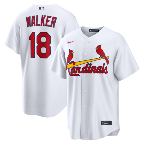 Jordan Walker St. Louis Cardinals Official-Nike Home Replica Jersey - White