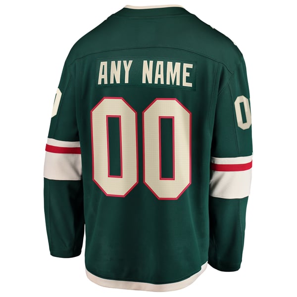Teams Fans Shop Minnesota Wild Fanatics Home Breakaway Jersey