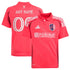 Official-Adidas St. Louis CITY SC Youth 2025 Forever CITY Red Replica Custom Jersey
