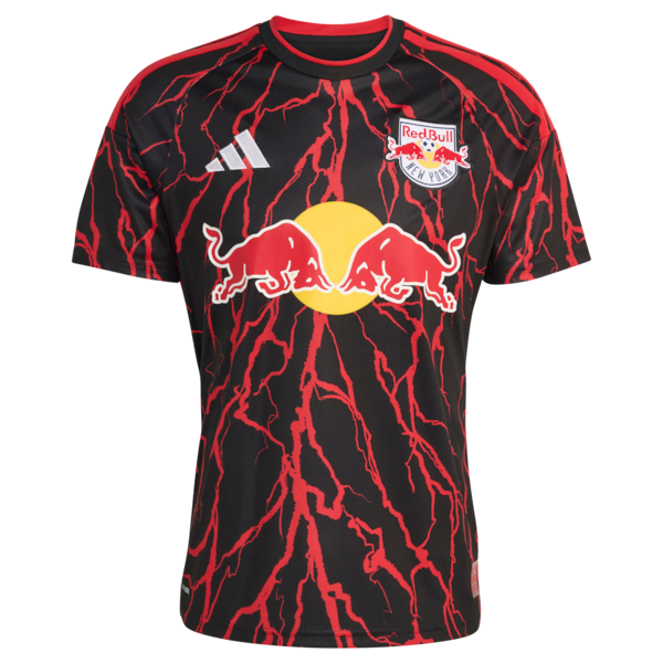Official-Adidas Julian Hall New York Red Bulls 2026 The Rooted Kit Replica Jersey Black