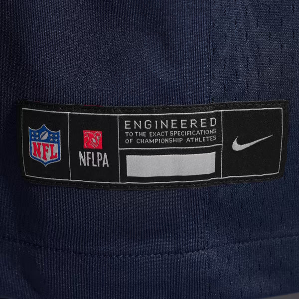 Keidron Smith Chicago Bears Official-Nike Team Game Jersey - Navy