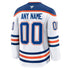 Teams Fans Shop Edmonton Oilers Fanatics Away Premium Custom Jersey - White