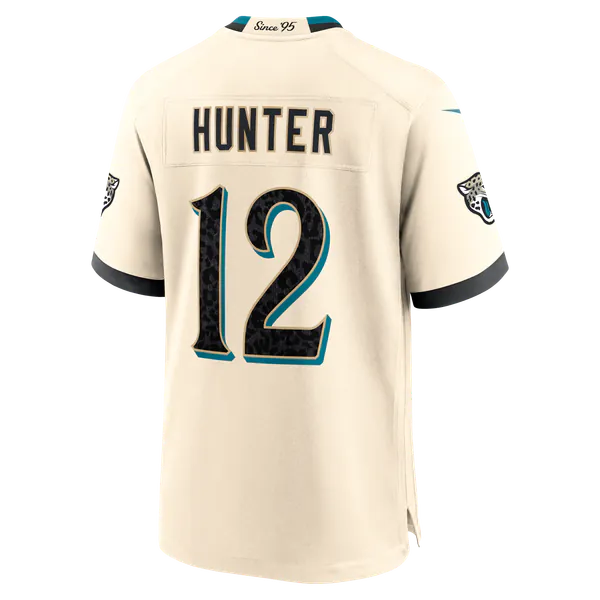 Travis Hunter Jacksonville Jaguars Official-Nike 2026 Rivalries Collection Game Jersey - Natural