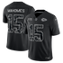 Patrick Mahomes Kansas City Chiefs Official-Nike 2026 Salute to Service Stitched Limited Jersey - Black