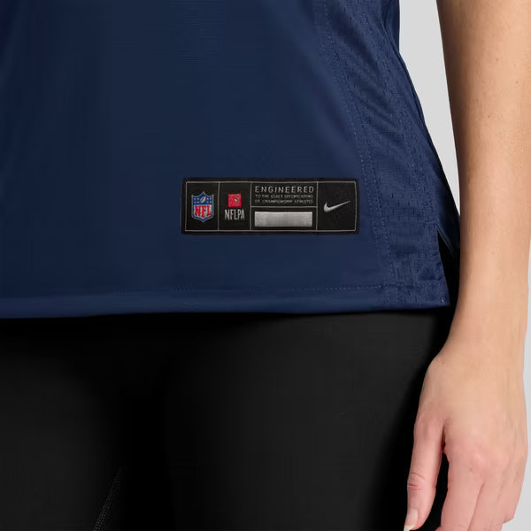 Kobee Minor New England Patriots Official-Nike Women's Team Game Jersey - Navy