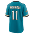 Parker Washington Jacksonville Jaguars Official-Nike Alternate Prowler Throwback Game Jersey - Teal