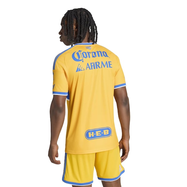 Tigres UANL Official-Adidas 2026/27 Home Replica Jersey - Gold