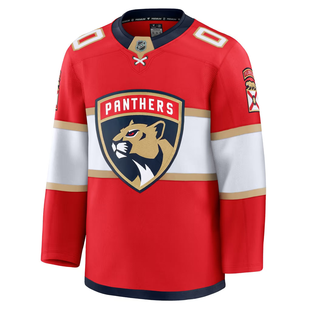 Teams Fans Shop Florida Panthers Fanatics Home Premium Custom Jersey Red