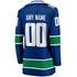Teams Fans Shop Women's Vancouver Canucks Breakaway Custom Jersey