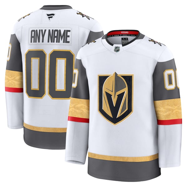 Teams Fans Shop Vegas Golden Knights Fanatics Away Premium Custom Jersey