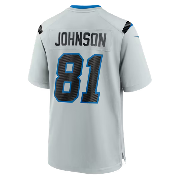 Calvin Johnson Detroit Lions Official-Nike 2026 Rivalries Collection Game Jersey - Silver
