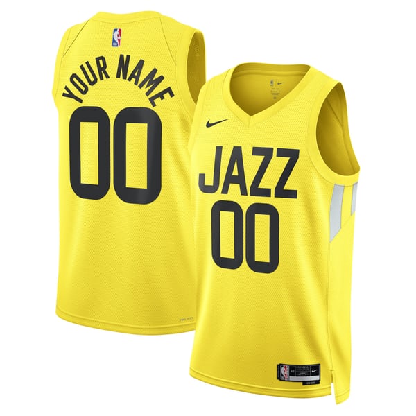 Teams Fans Shop Unisex Nike Utah Jazz Icon Swingman Custom Jersey