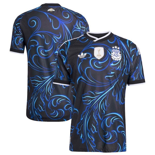 Official-Adidas Argentina National Team 2026 Away Authentic Jersey Black